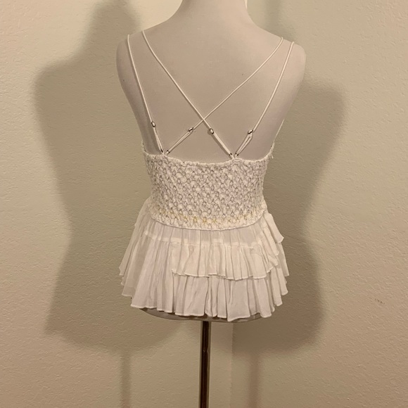 NWT! Free People Intimately White Adella Cami Top - Picture 6 of 10
